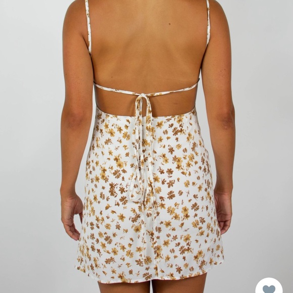 Mini low back fall dress - Picture 2 of 3